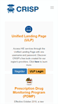 Mobile Screenshot of crisphealth.org
